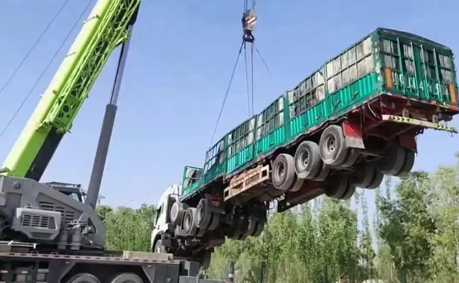 费县道路脱困救援案例